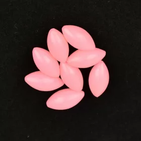   Sunset - BEADS FLOATING OVAL LUMINOUS PINK 5x10mm X20 - Ütköző