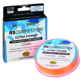   Sunset Nylon RS Competition Ultra Power Hi-Visibility 0,27mm 1000m  Monofil Főzsinór