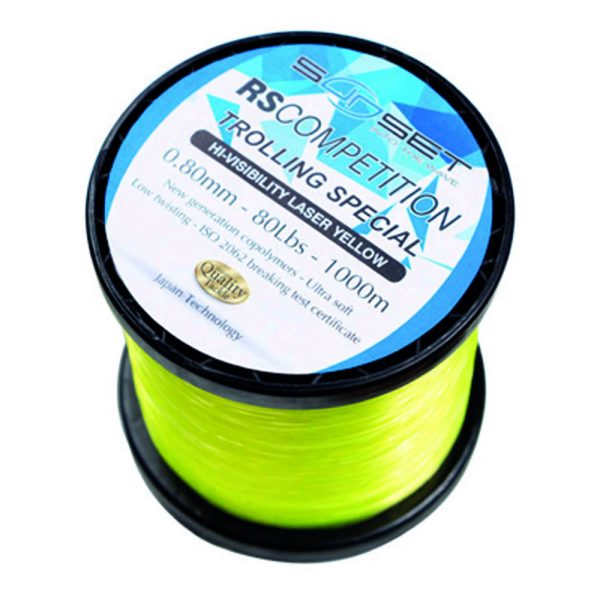 Sunset Nylon RS Competition Trolling Hi-Visibility 0,6mm 1000m Monofil Főzsinór