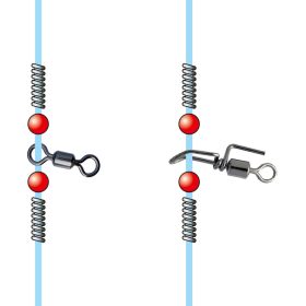   Sunset Stainless Steel Locking Spring Szilikon Védőburkolattal L 1m