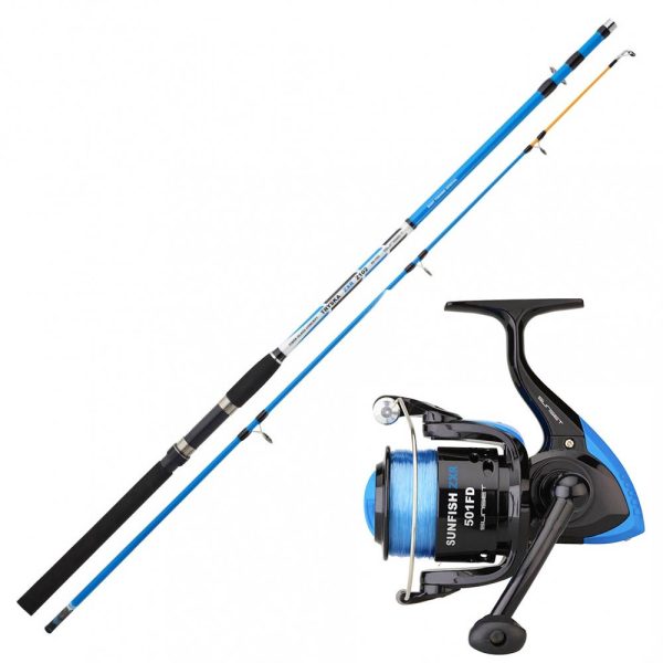 Sunset Tryska ZXR 180-2 Bot és Sunfish ZXR 501 FD OrsóTengeri Horgász Szett