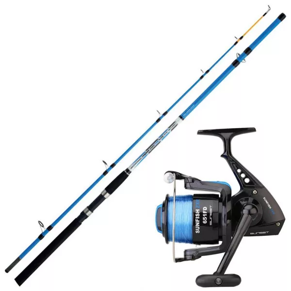 Sunset Tamara Power ZXR Bot és Sunfish ZXR 651 FD Orsó Tengeri horgász Szett