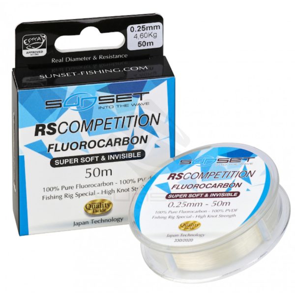 Sunset - FLUOROCARBON SUPER SOFT RS COMPETITION 0,40mm 25M - Fluorocarbon