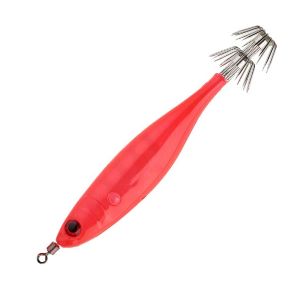 Sunset Sunsquid Crystal Flash Full Red 7,5cm 10gr Squid Jig