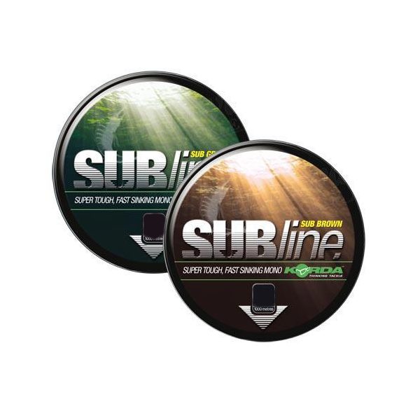 Korda Subline Ultra Tough 1000m - Brown 12lb - bojlis monofil főzsinór