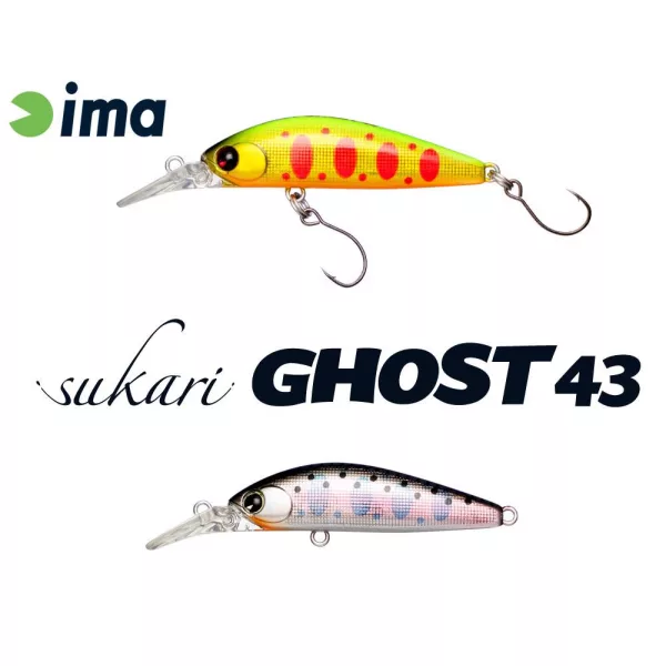 Ima Sukari Ghost 43SU 4,3cm 2,4gr 007 Yamame Wobbler