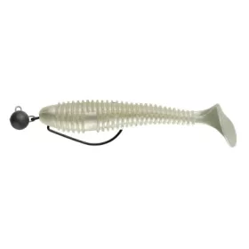   Swimy Cheburashka Galfion Fat Shad Rig Gumihal PW 120mm - 10gr   - Ready Rig - Cheburashka ólom - Előre szerelt
