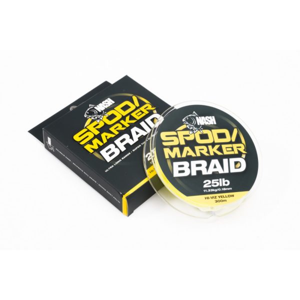 Nash Spod & Marker Braid Hi Víz Zsinór Sárga