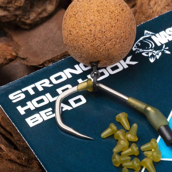 Nash Strong Hold Hook Bead Horoggyöngy 20db