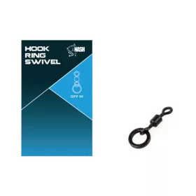 Nash Hook Ring Swivels Forgó Karikával