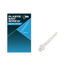 Nash Plastic Bait Screws 21mm Csalicsavar