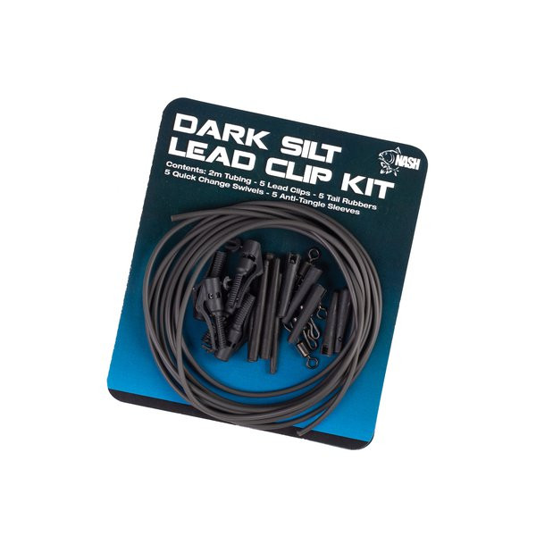 Nash Lead Clip Pack Dark Silt Ólomklipsz