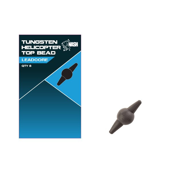 Nash Helicopter Top Bead Leadcore Gumigyöngy