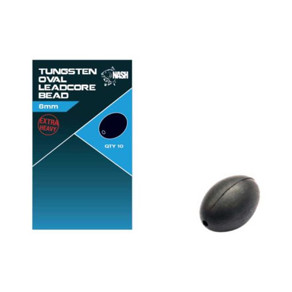 Nash Tungsten Oval Leadcore Bead Gyöngy