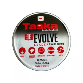   Taska Evolve Leader Weedy Green 30lb 20m Fűzhető Fonott Előkezsinór
