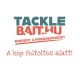 TackleBait-TB-Logózott kék pulóve M-es méret