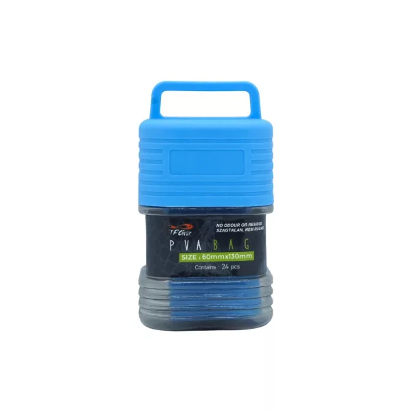 TF Gear PVA Bag Kit PVA Tasak Töltővel M 60x130mm 24db