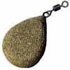 Korda Textured Flat Pear Swivel Bojlis ólom 98gr - Végólom - Körte ólom | Bojlis horgászat