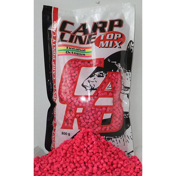 Top Mix Carp Line Tintahal Fluoro Etetőpellet 800gr