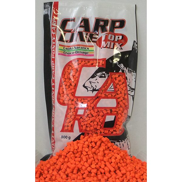 Top Mix Carp Line Csoki-Narancs Fluoro Etetőpellet 800gr