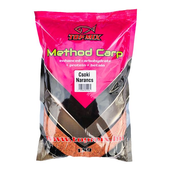 TOP MIX Method Carp Csoki Narancs Etetőanyag 1000g