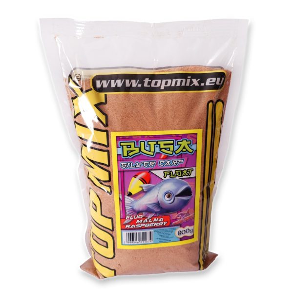 Top Mix Busa Float Fluo Málna Etetőanyag 800gr