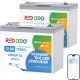 Redodo LiFePO4 12V 100Ah 1,28kWh Group24 BlueTooth Akkumulátor