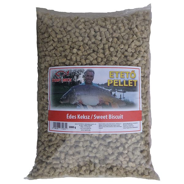 Top Mix Etető Pellet Édes Keksz Etetőpellet 3kg