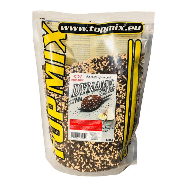 Top MIx Dynamic Carp etető pellet, Vajsav 800g