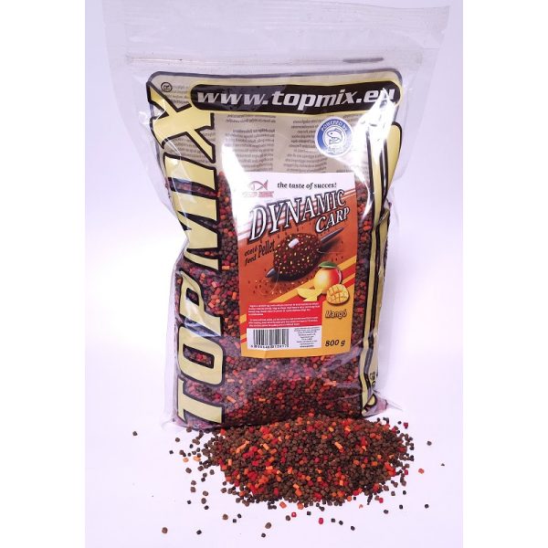 Top Mix Mangó Dynamic Carp Etetőpellet 800gr