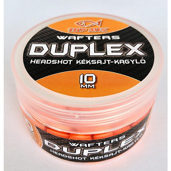 Top Mix Kéksajt-Kagyló 10mm Duplex Wafters Headshot 30gr