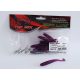 Top Mix Shiner Shad Purple Red 7,6cm Plasztik Csali 10db