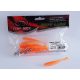 Top Mix Shiner Shad Sunny Orange 7,6cm Plasztik Csali 10db