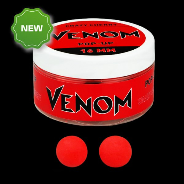 Feedermánia Venom Pop-Up Boilie 16mm 45g Crazy Cherry