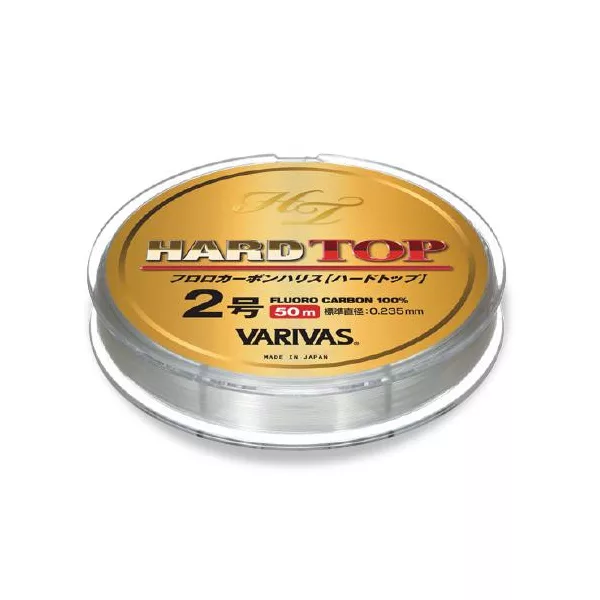 Varivas Hard Top Fluorocarbon Leader 50m 0,285mm 6,8kg Fluorocarbon Előkezsinór