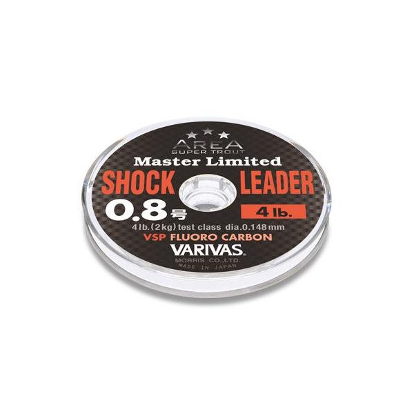 Varivas ShockLeader Fluorocarbon Trout Area VSP 30m 0,165mm 5lb Fluorocarbon Előkezsinór