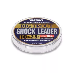   Varivas Big Trout ShockLeader Fluorocarbon VSP 30m 0,218mm 7lb Fluorocarbon Előkezsinór