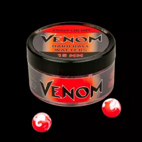   Feedermánia Venom Hard Ball Wafters 15mm Crazy Cherry Etető Bojli