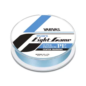   Varivas Avani Light Game Premium PE X4 150m #0,3 0,085mm 6,5lb Natural Blue Fonott Főzsinór