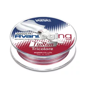   Varivas Avani Eging Tip Run Premium PE 150m #0,6 0,128mm 10,0lb Tricolore Fonott Főzsinór