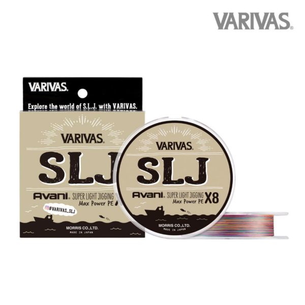 Varivas Avani SLJ Super Light Jigging Max Power PE X8 150m #0,6 14,5lb Fonott Főzsinór
