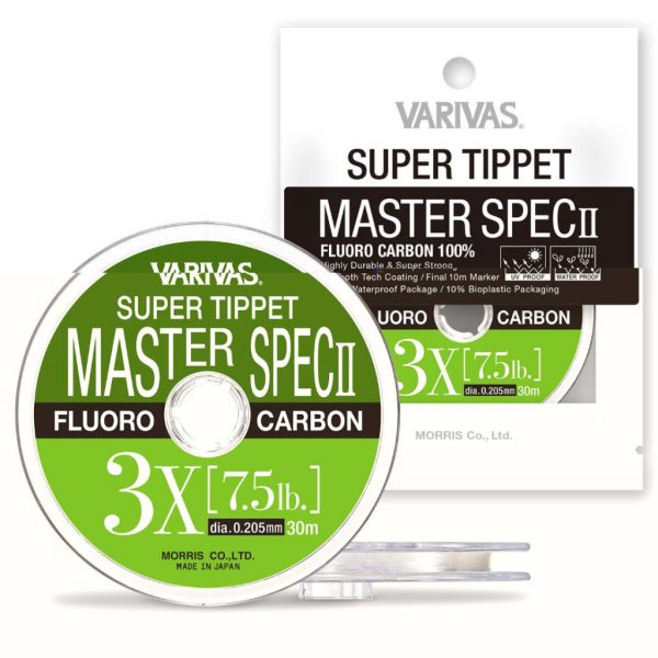 Varivas Super Tippet Master Spec ll Fluoro 0X 25m 0,285mm 14,8lb Legyező Előkezsinór