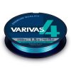 Varivas PE 4 Blue Edition 150m #0,6 0,128mm 10lb Water Blue Fonott Főzsinór