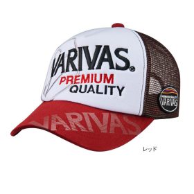 Varivas Breathable Mesh Cap Red Baseball Sapka