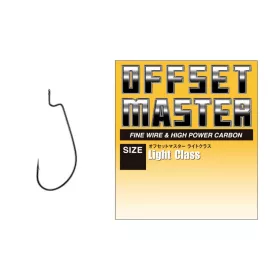   Varivas Offset Master Light Class #3 NS Black Füles Szakállas Offset Horog 8db