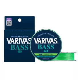   Varivas Bass PE X4 150m #2,0 0,218mm 30lb Flash Green Fonott Főzsinór