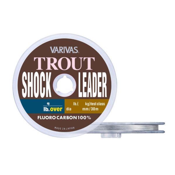 Varivas Trout ShockLeader Fluorocarbon 30m 0,148mm 3lb Fluorocarbon Előkezsinór