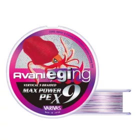   Varivas Avani Eging Max Power PE X9 150m #0,6 14lb White Marking Fonott Főzsinór