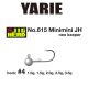 Yarie 615 Mini Neo Keeper 4 2,0gr Jig Fej 5db