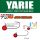 Yarie 646 Ajibaku Red 6 2,2gr Jig Fej 4db